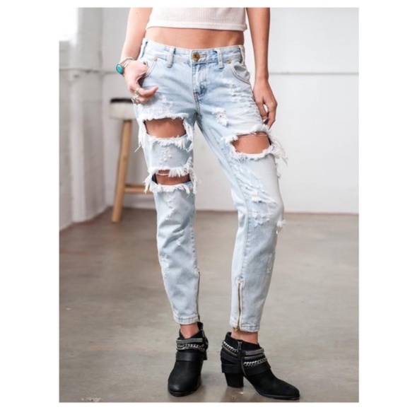 One Teaspoon Denim - One Teaspoon Freebirds Jeans Size 27